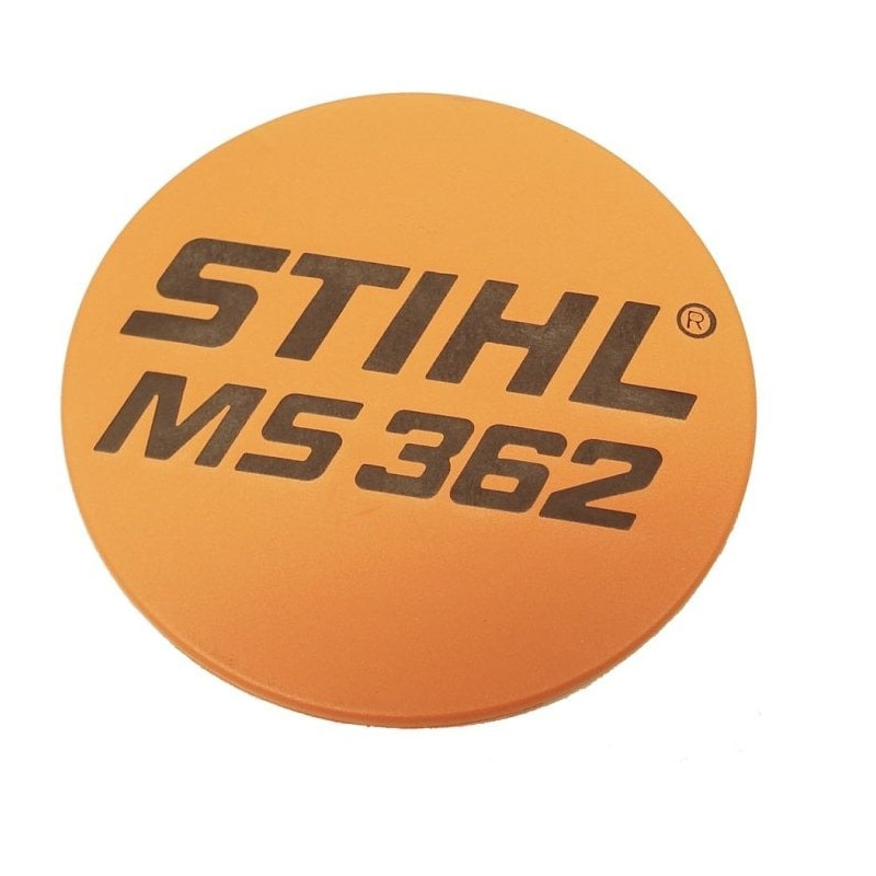 Plaque matricule ms 362 d'origine Stihl référence 1140 967 1500