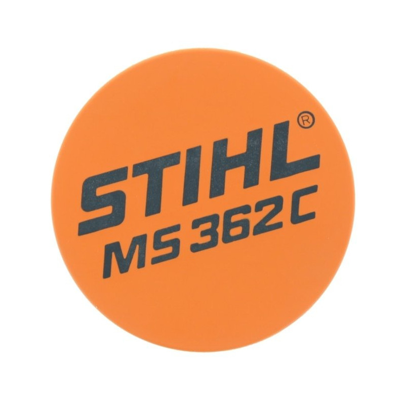 Plaque matricule ms 362c d'origine Stihl référence 1140 967 1503
