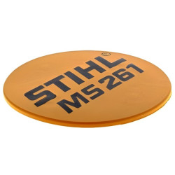 Plaque matricule ms 261 d'origine Stihl référence 1141 967 1500