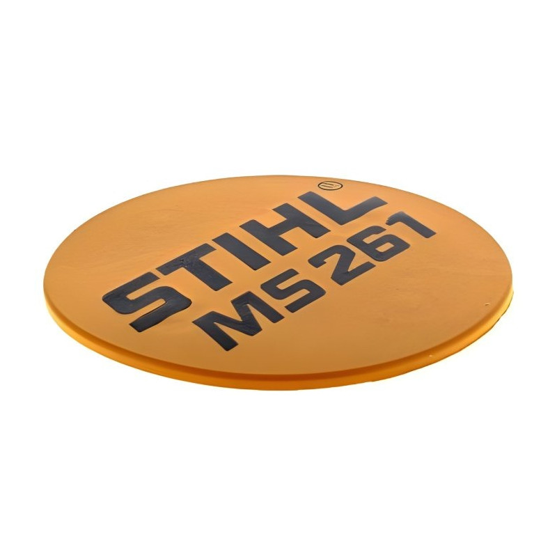 Plaque matricule ms 261 d'origine Stihl référence 1141 967 1500
