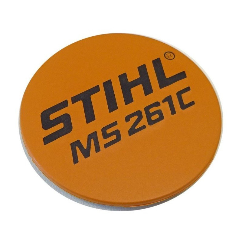 Plaque matricule ms 261 c d'origine Stihl référence 1141 967 1502