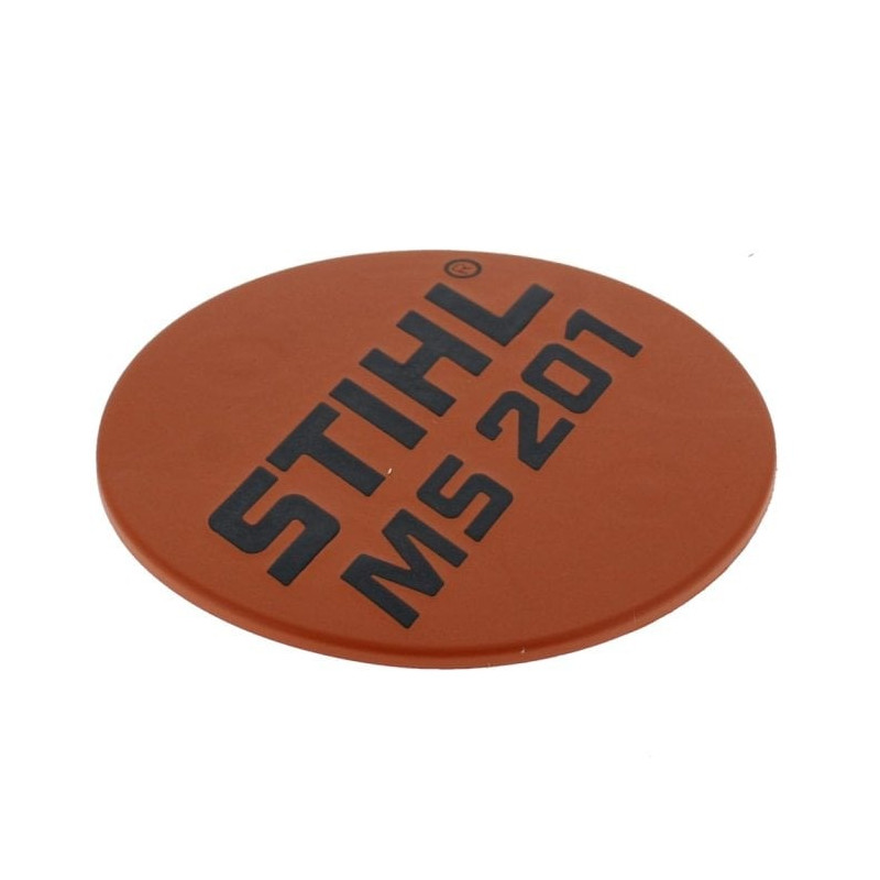 Plaque matricule d'origine Stihl référence 1145 967 1501