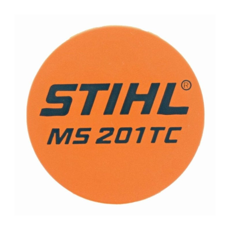 Plaque matricule ms 201tc d'origine Stihl référence 1145 967 1502