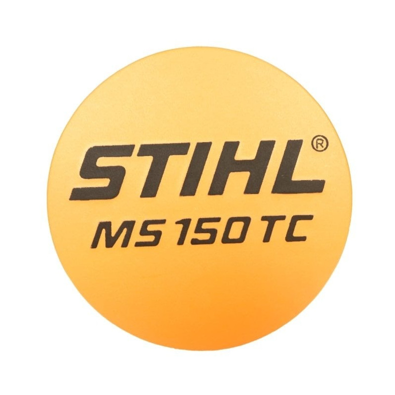 Plaque matricule ms 150t d'origine Stihl référence 1146 967 1500