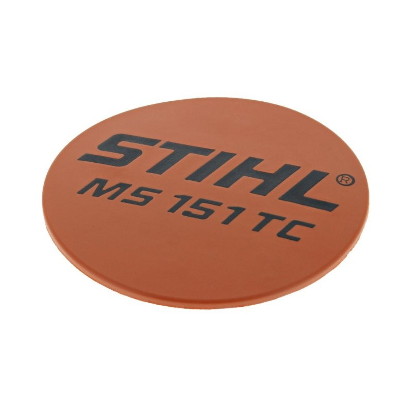 Plaque matricule MS 151 TC d'origine Stihl référence 1146 967 1502