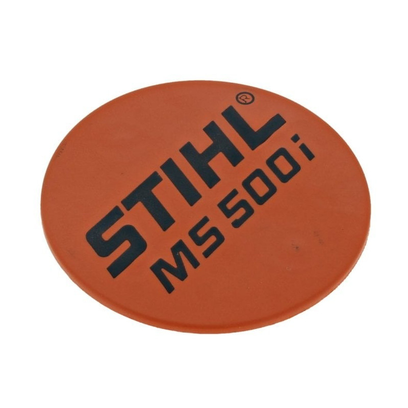 Plaque matricule MS 500i d'origine Stihl référence 1147 967 1500