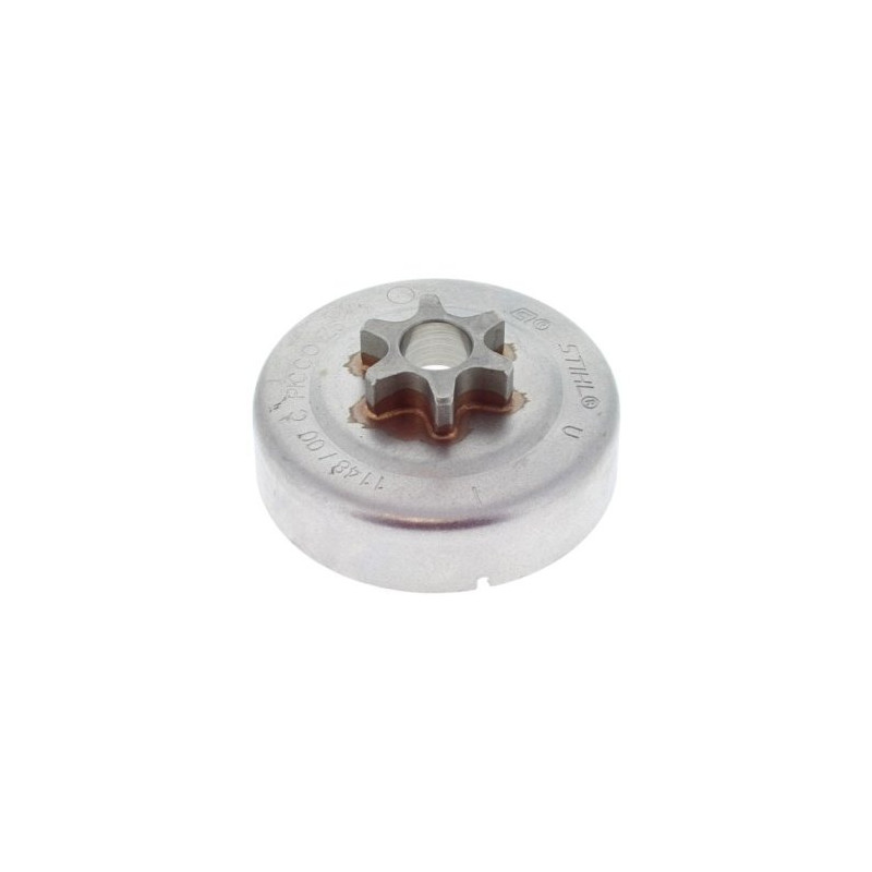 Pignon 3/8"P 6 dents d'origine Stihl référence 1148 640 2000