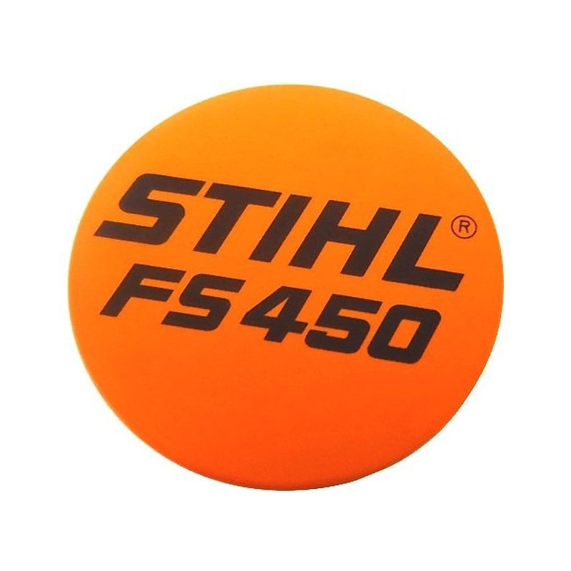 Plaque matric. fs 450 d'origine Stihl référence 4128 967 1506