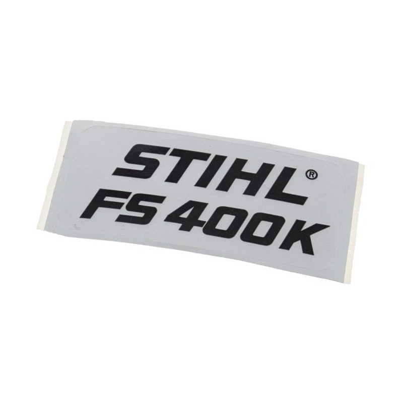 Jeu plaque matrcule fs d'origine Stihl référence 4128 967 1508