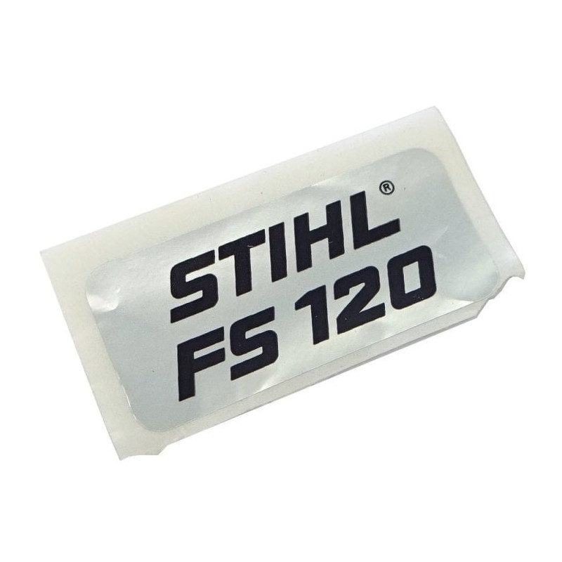 Feuille plaq. matricule d'origine Stihl référence 4134 967 1514
