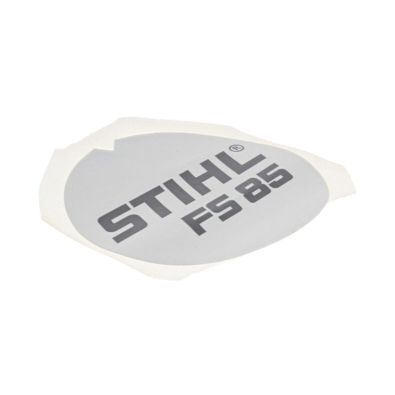 Plaque matricule fs 85 d'origine Stihl référence 4137 967 1515
