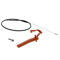 Levier d'arrêt avec câble de commande de d'origine Stihl référence 4140 180 1750