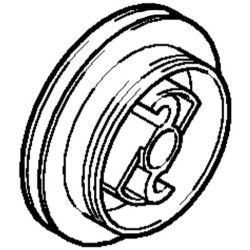 Poulie a cable d'origine Stihl référence 4140 195 0410
