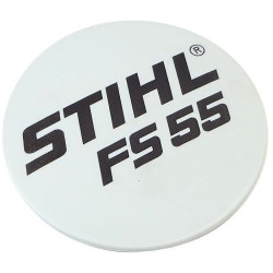 Plaque matricule fs 55 d'origine Stihl référence 4140 967 1501
