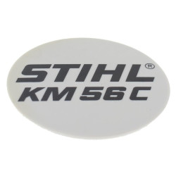 Plaque matricule km-56c d'origine Stihl référence 4144 967 1504