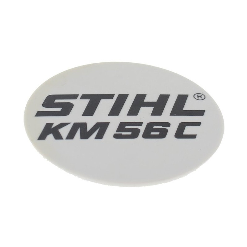 Plaque matricule km-56c d'origine Stihl référence 4144 967 1504