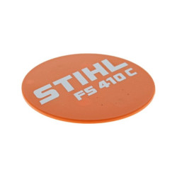 Plaque matricule fs 410c d'origine Stihl référence 4147 967 1508