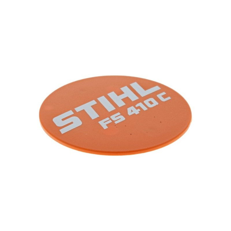Plaque matricule fs 410c d'origine Stihl référence 4147 967 1508