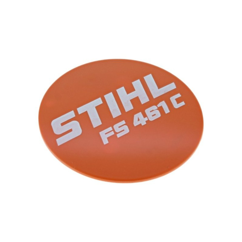 Plaque matricule FS 461 C d'origine Stihl référence 4147 967 1539