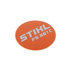 Plaque matricule FS 561 C d'origine Stihl référence 4148 967 1503