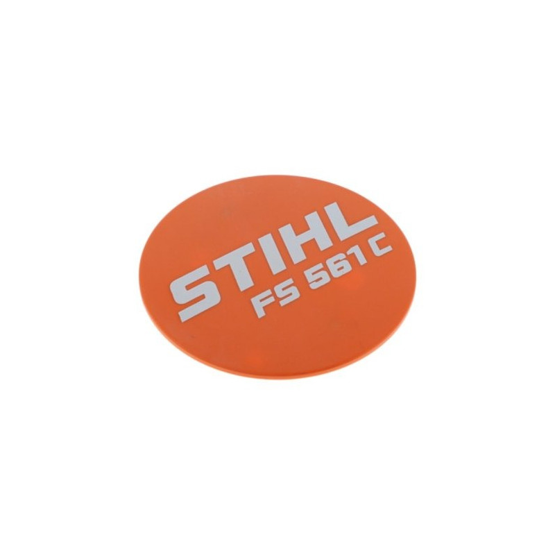 Plaque matricule FS 561 C d'origine Stihl référence 4148 967 1503