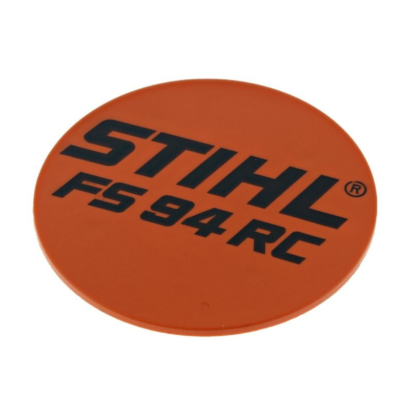 Plaque matricule fs 94rc d'origine Stihl référence 4149 967 1504