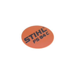 Plaque matricule fs 94c d'origine Stihl référence 4149 967 1505