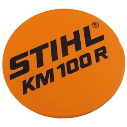 Plaque matricule km 100r d'origine Stihl référence 4180 967 1509