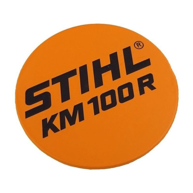 Plaque matricule km 100r d'origine Stihl référence 4180 967 1509