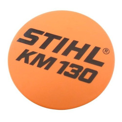Plaque matricule km 130 d'origine Stihl référence 4180 967 1535