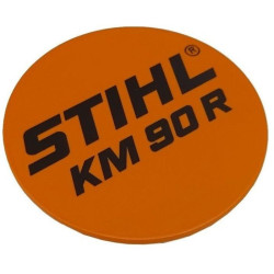 Plaque matricule km 90r d'origine Stihl référence 4180 967 1540