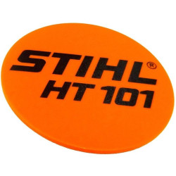 Plaque matricule d'origine Stihl référence 4182 967 1501