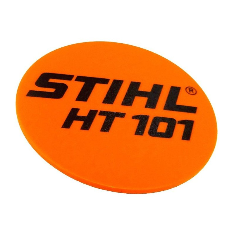 Plaque matricule d'origine Stihl référence 4182 967 1501