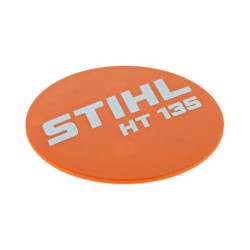 Plaque matricule HT 135 d'origine Stihl référence 4182 967 1509
