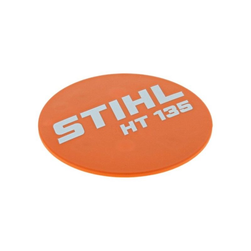 Plaque matricule HT 135 d'origine Stihl référence 4182 967 1509