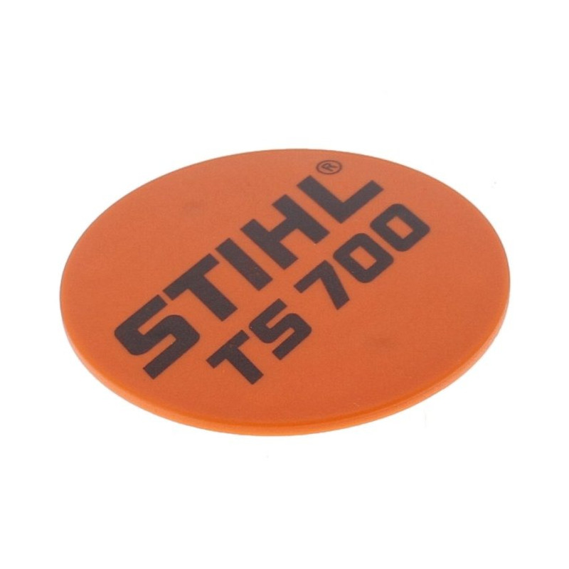 Plaque matricule d'origine Stihl référence 4224 967 1500
