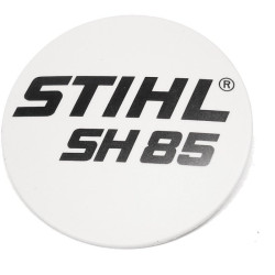 Plaque matricule sh 85 d'origine Stihl référence 4229 967 1503