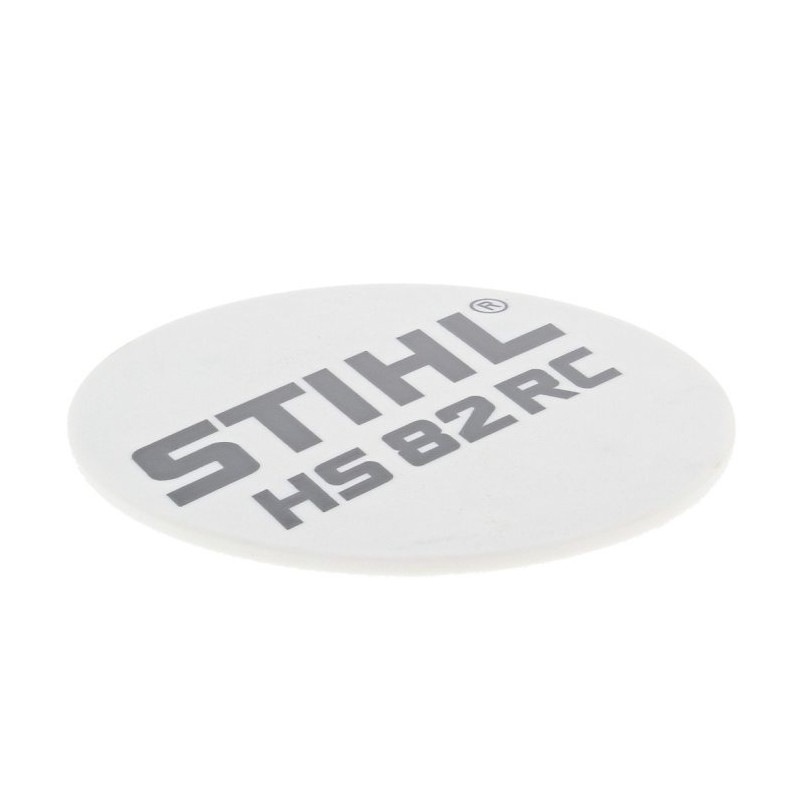 Plaque matricule hs 82rc d'origine Stihl référence 4237 967 1510