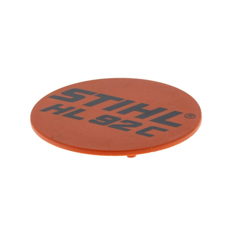 Plaque matricule HL 92 C d'origine Stihl référence 4243 967 1501
