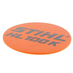 Plaque matricule hl 100 k d'origine Stihl référence 4280 967 1501