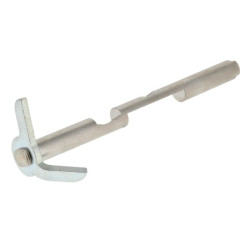 Axe de papillon avec levier d'origine Stihl référence 4283 120 7100