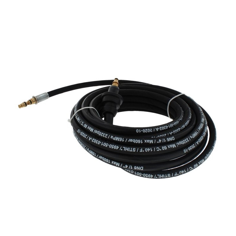 Flexible haute pression DN 6, 9 m, armat d'origine Stihl référence 4950 500 0806
