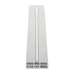 Etiquette 0000 855 9200/1110 141 8600 d'origine Stihl référence 5911 967 6428