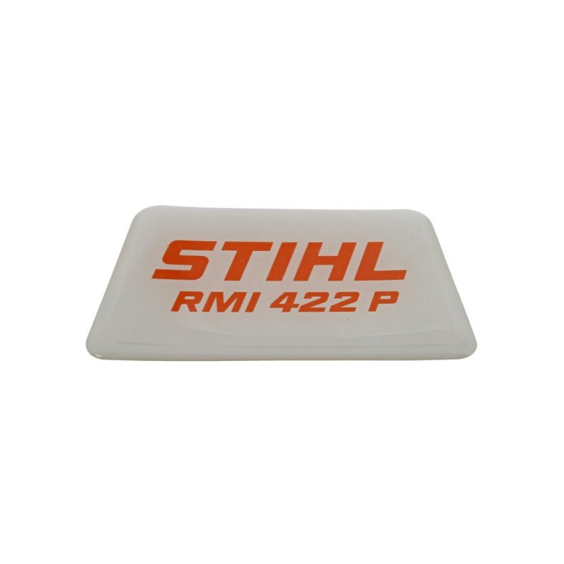 Plaque matricule 422 P d'origine Stihl référence 6301 967 1500