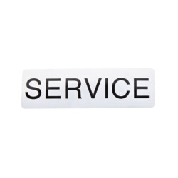 Autocollant service d'origine Stihl référence 6309 967 4490