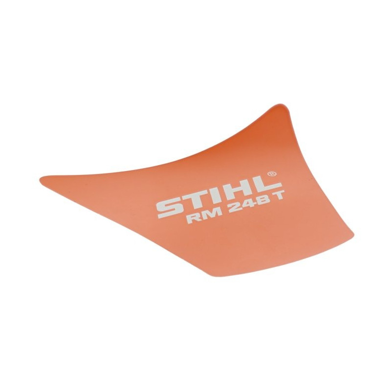 Plaque matricule RM 248 T d'origine Stihl référence 6350 967 1505