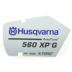 AUTOCOLLANT d'origine Husqvarna référence 5230356-04