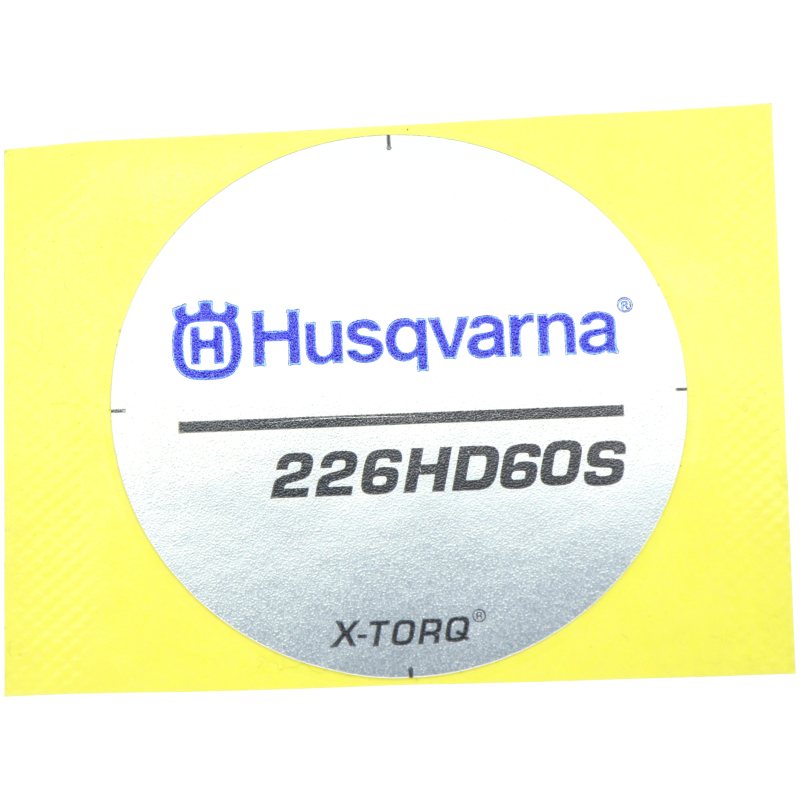 AUTOCOLLANT d'origine Husqvarna référence 5280513-01