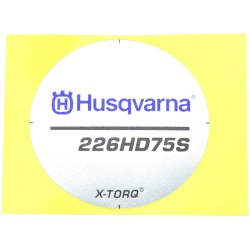 ÉTIQUETTE, RECUL d'origine Husqvarna référence 5280517-01