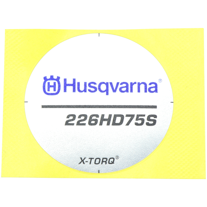 ÉTIQUETTE, RECUL d'origine Husqvarna référence 5280517-01